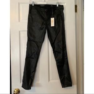 NWT AG Leather Leggings